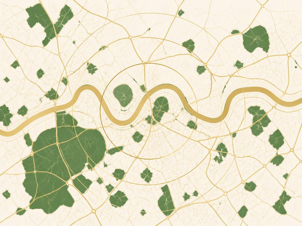 Illustrated map of our Richmond delivery area — free delivery within 10 miles of Jaflong Catering · TW10 7NF, fees up to 20 miles